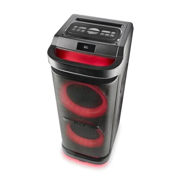 Ngs wild space 2 altavoz dj 2000w bluetooth 5.3 con woofer 10” - usb y aux - iluminacion led - mando a distancia - color negro - 1