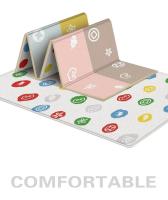 Tapete De Juego Para Bebé Plegable Antideslizante Suave Y Impermeable De 177 X 64 Cm Tapete De Poliéster Moderno Para Sala De Estar Y Viajes - details 0