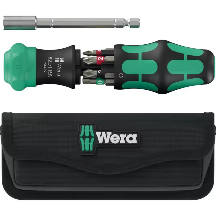 Wera Kraftform Kompakt 28 RA con bolsa, 6 piezas - 1