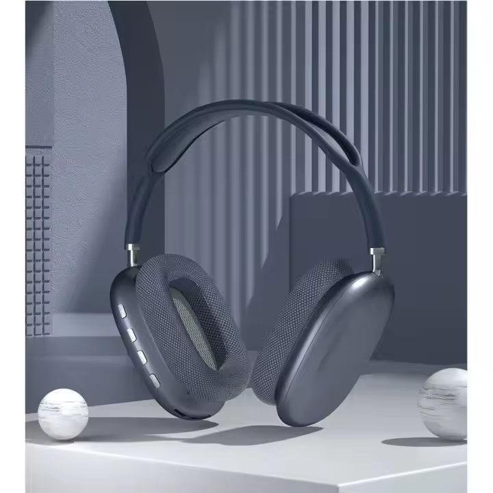 Auricular inalámbrico de Bluetooth con Sonido de Alta Fidelidad Cascos Supraaurales de Forma Diadema - 1