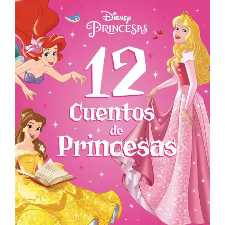 Libro PRINCESAS 12 CUENTOS DE PRINCESAS Editorial LIBROS DISNEY - 1