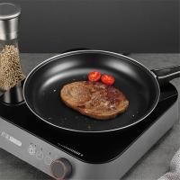 Sartén Para Huevos Y Tortitas Antideslizante No Adhiere Tamaño 20/25/30CM Cocina Familiar Sartén Para Carne Y Tortillas Utensilio De Cocina Negro - details 7