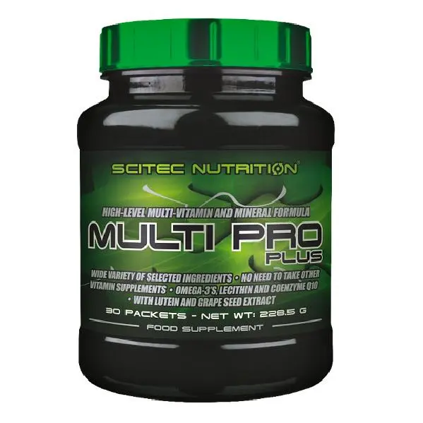 Scitec Nutrition Multi Pro Plus 30 Pack - Fórmula Completa de Vitaminas y Minerales con Omega 3 y Coenzima Q10 - 1
