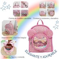 Mochila infantil universal, mochila niña, ideal para niñas de 2 a 6 años por su tamaño - details 0