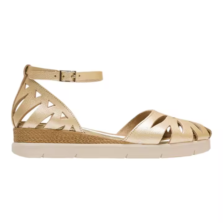 Shoes Zapatos marca Porronet para mujer en color oro - 1
