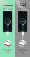 Cable De Carga Rápida USB Tipo C 120W 10A Para Teléfonos Móviles Compatible Con Huawei P30 Xiaomi Realme Samsung Poco X6 Cable De Datos USB C - details 2
