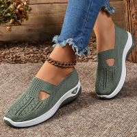 Zapatillas De Mujer Con Tacón Wedge Alta Calidad Zapatos Slip on Transpirables Mesh Corridas Deportivas Para Hombres Loafers Casual - details 6
