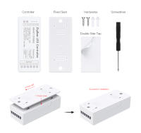 Controlador Inteligente Zigbee 3.0 Para Hogar Inteligente RGB LED Compatible Con Tiras LED 5050/2835 Neón COB Dimmer RGBCCT Interruptor WiFi - details 8