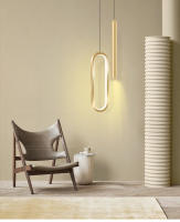 Lámpara Colgante Nórdica LED Para Iluminación Interior De Hogar Y Cocina Luces De Pared Para Dormitorio Y Sala De Estar Soporte Para Mesas De Comedor Iluminación De Ambiente Moderna - details 3
