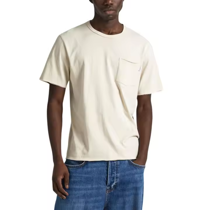 Camiseta Pepe Jeans Carrinson Beige Para Hombre - 1
