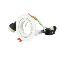 Marco De Luz Spot Redondo Ajustable Para Bombilla MR16 GU10 Soporte De Instalación Recessed Para LED Funda De Luces De Techo - details 4