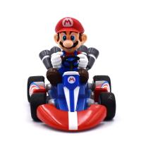 Coche De Acción Mario Luigi Yoshi Princesa Peach Donkey Kong Toad Bowser Koopa Kart Figura De PVC Juguete Divertido Para Coleccionistas - details 1
