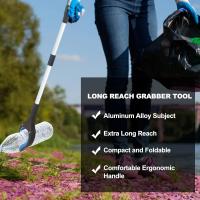 Extensor De Mano Plegable Para Recoger Basura Herramientas Colapsables Para Recoger Litter Cogedor De Basura Longitudinal Adecuado Para Ancianos Y Personas Con Discapacidades - details 4