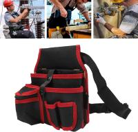 Bolsa De Herramientas Multifuncional De Tela Oxford Para Eléctricos Impermeable Y Anticaída Organizador De Cinturón Portátil - details 4