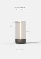 Lámpara Nocturna Portátil USB Con Luz Magnética Ambiental Para Dormitorio Lámpara De Noche Para Estudio Regalo De Año Nuevo - details 0