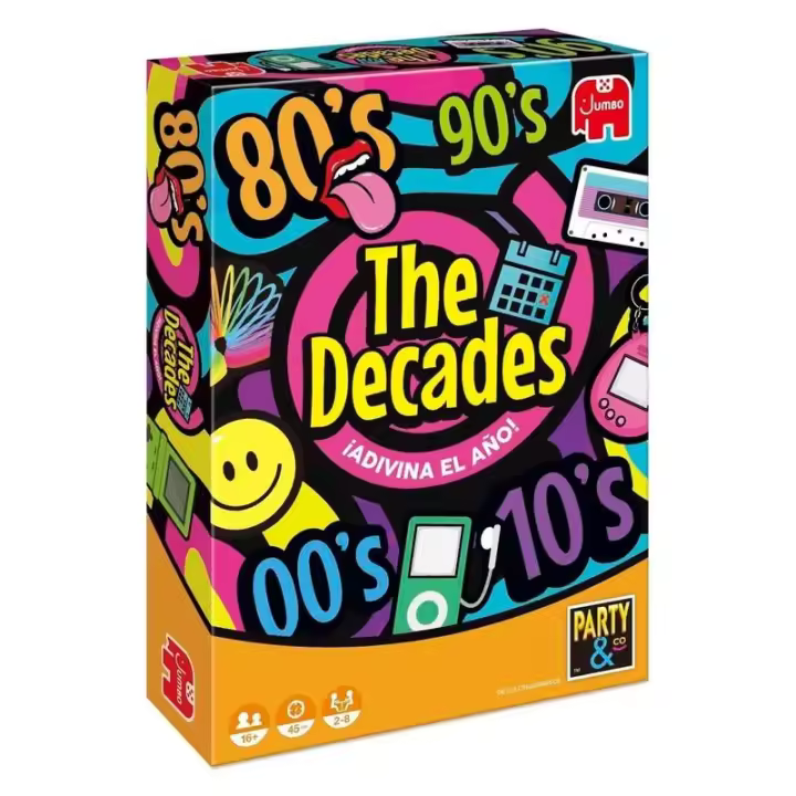 The Decades Juego de mesa familiar y adulto 19831 JUMBO - 1