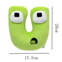 Muñecos De Peluche Alfabeto Anime Kawaii 26 Letras Inglesas Juguetes Educativos Para Niños Muñeco De Peluche Montessori Regalos Para Niños - details 20