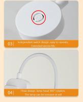 Lámpara LED Portátil Para Lectura Protección Ocular Tres Colores Para Dormitorio Estudio Lámpara De Mesa Para Estudiante Clip De Libro Luz Nocturna - details 11