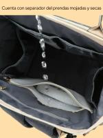 Mochila Multifuncional para Bebés -Bolso Maternidad, Bolso Cambiador, Ligero y De Gran Capacidad Para Viajar y Paseos Diarios, Resistente al Agua, Perfecto Para Pañales De Bebé, Con Múltiples Bolsillos y Apertura Ancha, Ideal Para Padres Moderno - details 4