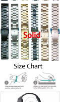 Correa De Pulsera De Acero Inoxidable 22mm/20mm Para Amazfit GTR/Stratos/GTS 4 3 2 Mini Y BIP 5 Reemplazo Compatible Con Varios Modelos Unisex - details 1