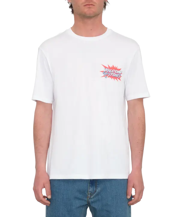 Camiseta de manga corta Volcom Strange Relics - White - 1