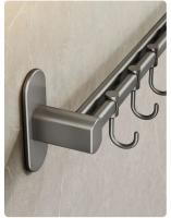 Organizador De Cocina Colgadores Para Utensilios De Cocina Soporte Para Cuchillos Y Tablas De Cortar Almacenamiento De Cubiertas De Cuchara Accesorios De No Perforar Metal - details 6