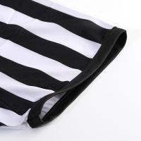 Uniforme De Arbitro Para Hombres Camiseta De Cuello V Manga Corta Polyester Ropa Deportiva Para Fútbol Baloncesto Entrenamiento - details 4