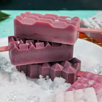Molde De Helado De Silicona Con Palitos De Popsicle De Madera Para Verano 4 Celdas Estilo Variado Eco-amigable Y Stockado - details 5