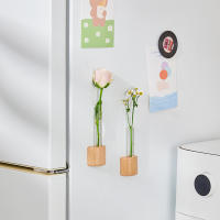 Maceta Magnética De Flores Para Nevera Adorable Contenedor Floral Multifuncional Para Estudio Sala De Estar Decoración De Hogar - details 7