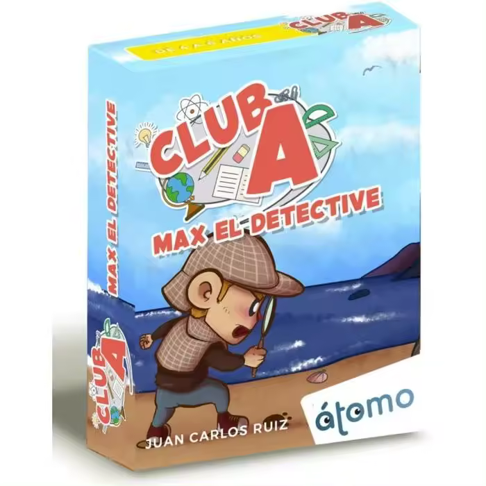 ATOMO CLUB A. MAX EL DETECTIVE JUEGOS DE MESA - 1