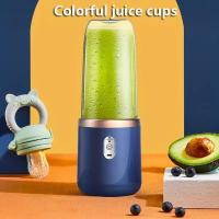 Taza exprimidor portátil USB recargable-Licuadora eléctrica multifuncional para batidos, trituración de hielo y procesamiento de alimentos-Regalo ideal para Navidad y Halloween - details 1
