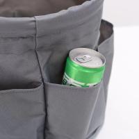 Cesta De Baño Portátil Para Dormitorio Con 6 Bolsillos Gran Capacidad Para Playa Natación Gimnasio Caddy De Ducha Eco-amigable Plegable Material Poliéster - details 4