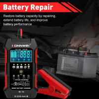 Cargador De Batería Para Coche KONNWEI RC-10 Automático Y Rápido 12V 10A 24V 5A Reparación Por Pulso Para Baterías De Ácido Plomo AGM Gel - details 4