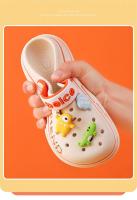 Zapatillas De Jardín Para Niños Y Niñas Con Encantos Ligeros Y Cómodas Antideslizantes Sandalias Huecas Para Verano Para Niños Y Niñas - details 6
