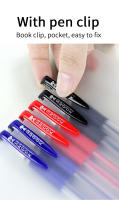 Leto Gel Ink Roller Ball Pen 0.5mm Punto De Escritura Estilo De Oficina Y Escuela Tinta Negra Azul Roja 12 Piezas Por Caja - details 1
