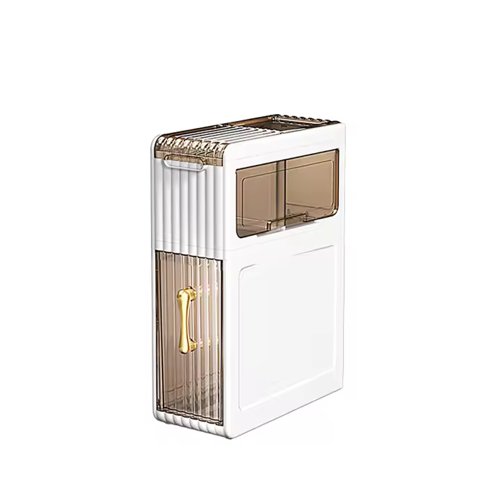 Vicyol S&D Organizador de Baño Estrecho con Cajones Amplios y Ruedas - 1