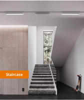 Lámpara De Techo LED Para Riel De Pista Completa Iluminación Focalizable Para Tienda De Ropa Y Hogar Fuente De Luz LED Incluida Vínculo Polido De Acero 85-265V - details 10