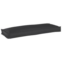 Cojín Exterior vidaXL Negro Poliéster 110 x 40 x 8 cm Cojín - details 1