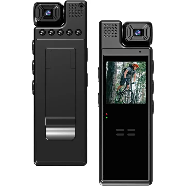 Andoer Mini Cámara Corporal 4K con Lente de 180° y Visión Nocturna - 1