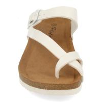 PuntoSalao Sandalias de cuña bio tipo esclava mujer color blanco M-28 - details 2