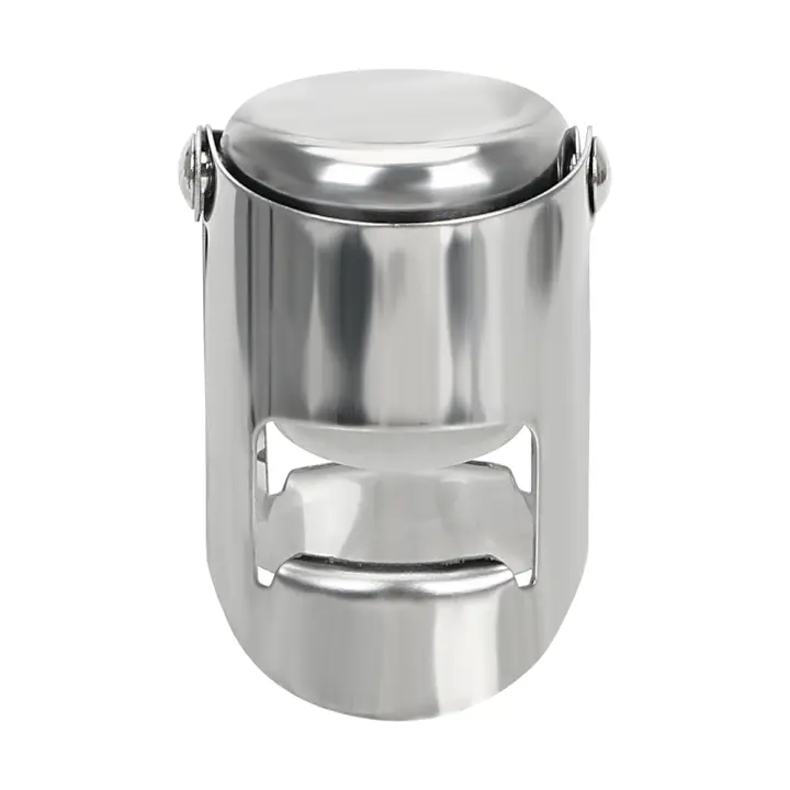 Tapa De Botella De Vino Y Cerveza De Acero Inoxidable Eco-amigable Plataforma De Barra Herramientas De Cierre De Champagne Espumoso 1PC - 1