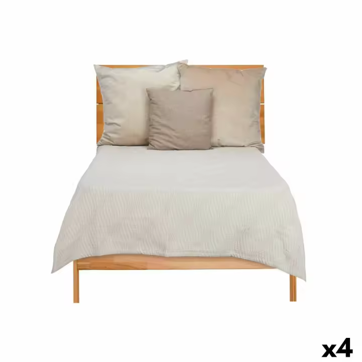 Colcha Beige 180 X 260 Cm (4 Unidades) - 1