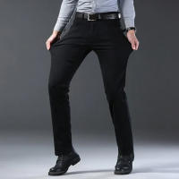Wthinlee Jeans Para Hombre Negocios Casual Stretch Denim Azul Y Negro Trasero Recto Moda Primavera Verano Ropa De Marca - details 18