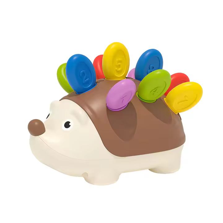 Juguete De Colores Para Niños Erizo Digital De Juego De Alineación Juguetes De Despiece Para Desarrollo Infantil - 1