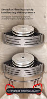 Estante De Esquina Para Baño 1-2PCS Con Gancho De Plástico Y Barra De Toalla Aluminio Espacial Sin Perforar Soporte De Almacenamiento Para Ducha Organizador De Baño - details 11