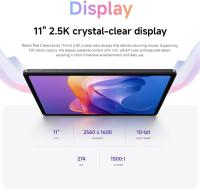 Redmi Pad 2 Wifi 4GB+128GB 11 Inch Tablet 2.5K Crystal-clear MediaTek Helio G100-Ultra Mi Tablet 90Hz 9000mAh No Charger - details 2