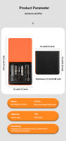 Set De Manicura 6 Piezas Herramientas De Cuidado De Uñas Y Pies Acero Inoxidable Afilado Cortador De Cutículas Y Eliminador De Callos Kit De Aseo Personal - details 12