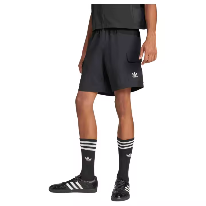 Pantalon Corto Adidas Cargo para hombre en color negro - 1