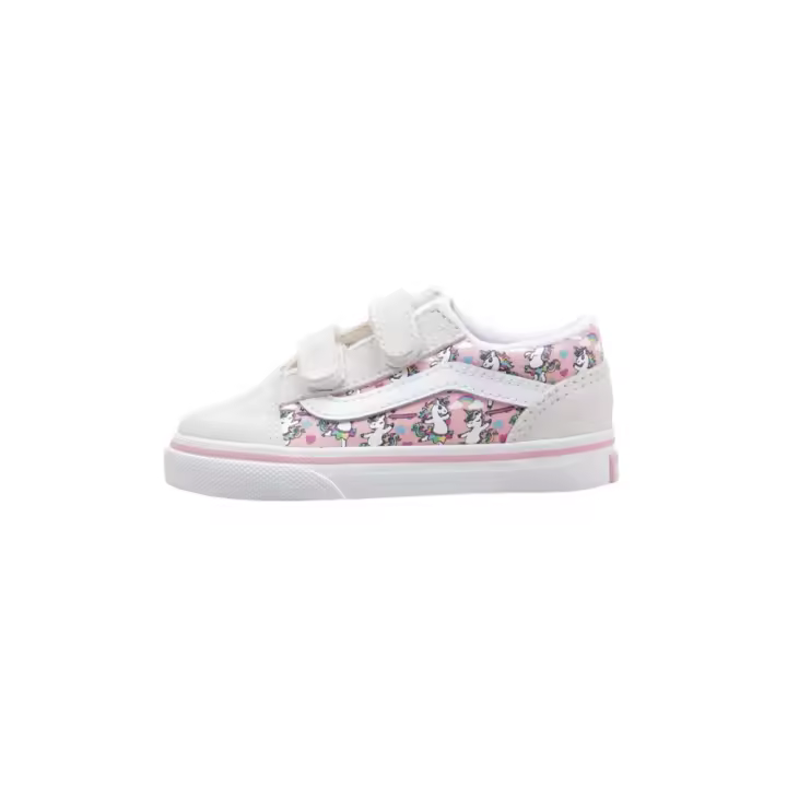 Vans Old Skool V Ballet  Deportivas Con Velcro Bebé - niña (hasta la talla 30) Rosa - 1