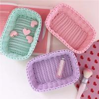 Cesta De Corazón En Forma De Amor Para Decoración Y Almacenamiento De Hogar Color Sólido Caja De Fotos Tamaño Grande Con Asa Estilo Nórdico - details 3